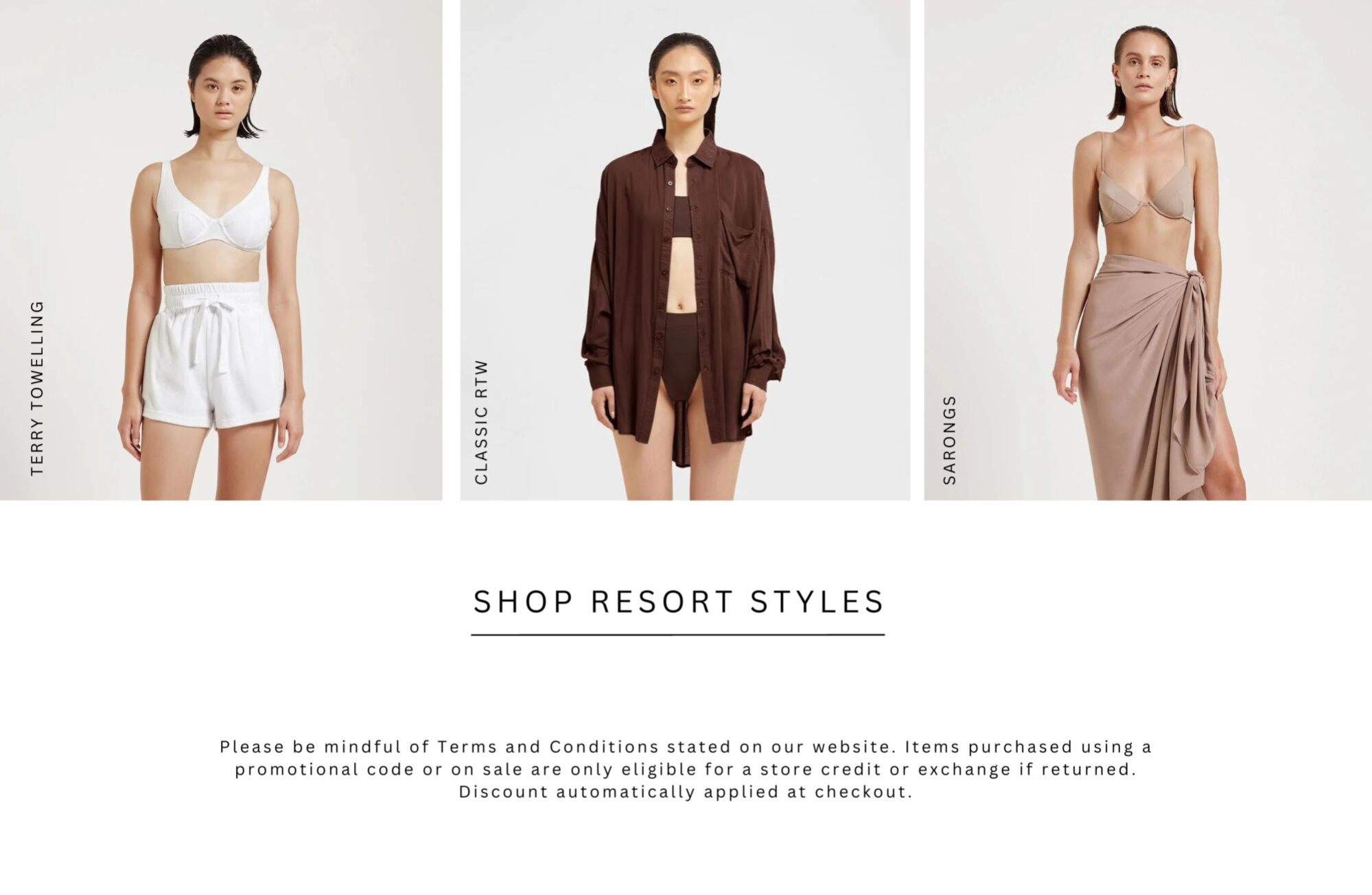 Shop Resort Wear & Sarongs - 25% Off